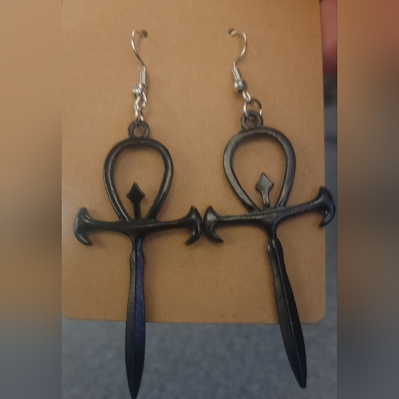 Sword Earrings - Picture 3 of 3